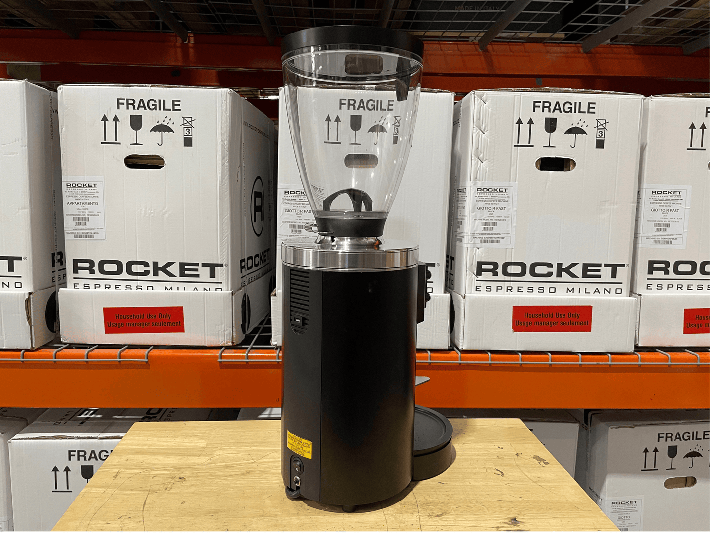 Mählkonig E65W Grind-by-Weight Matte Black (Open Box)