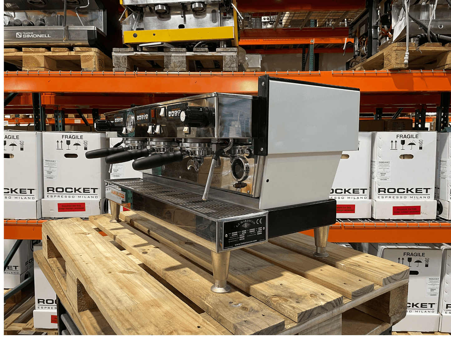 La Marzocco - Linea Classic - 3 Group - White (Renewed)