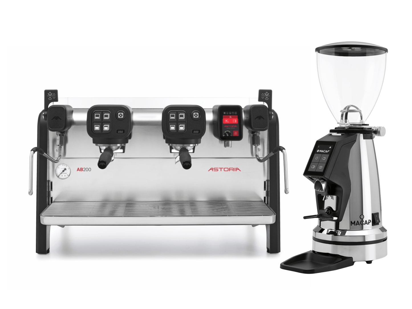 Astoria AB200 Autosteam + Macap Supra / MI40 Luxe Bundle