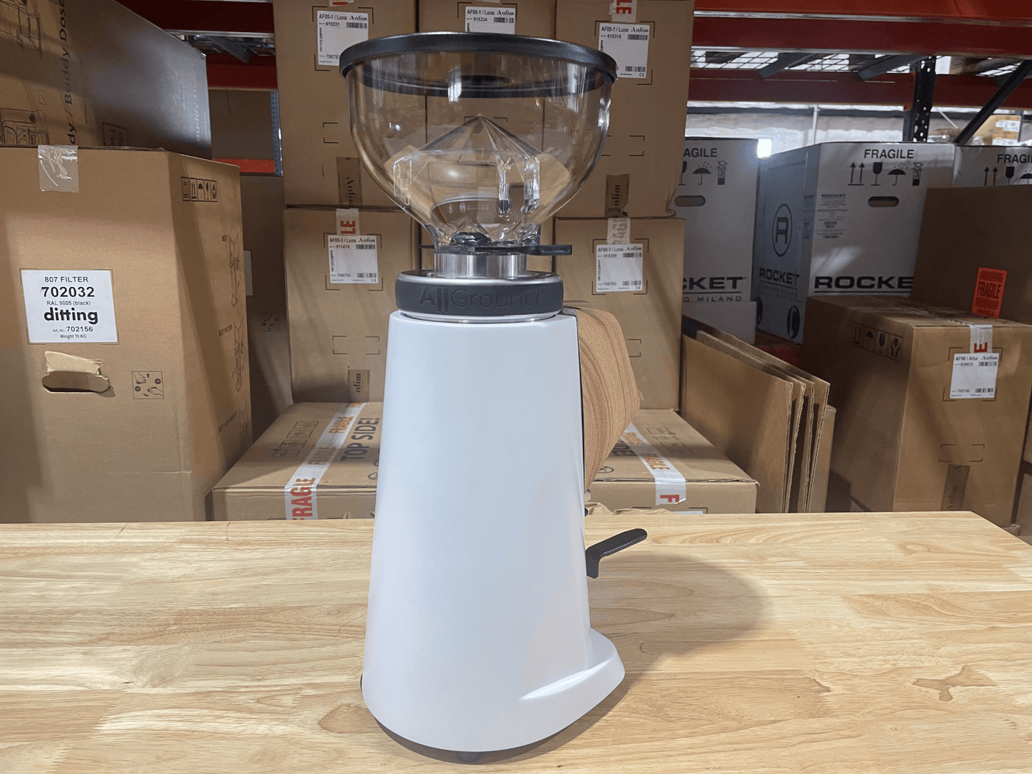 All Ground Arctic White & Walnut (Open Box)