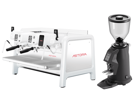 Astoria AB200 Autosteam + Macap Supra / MI40 Luxe Bundle