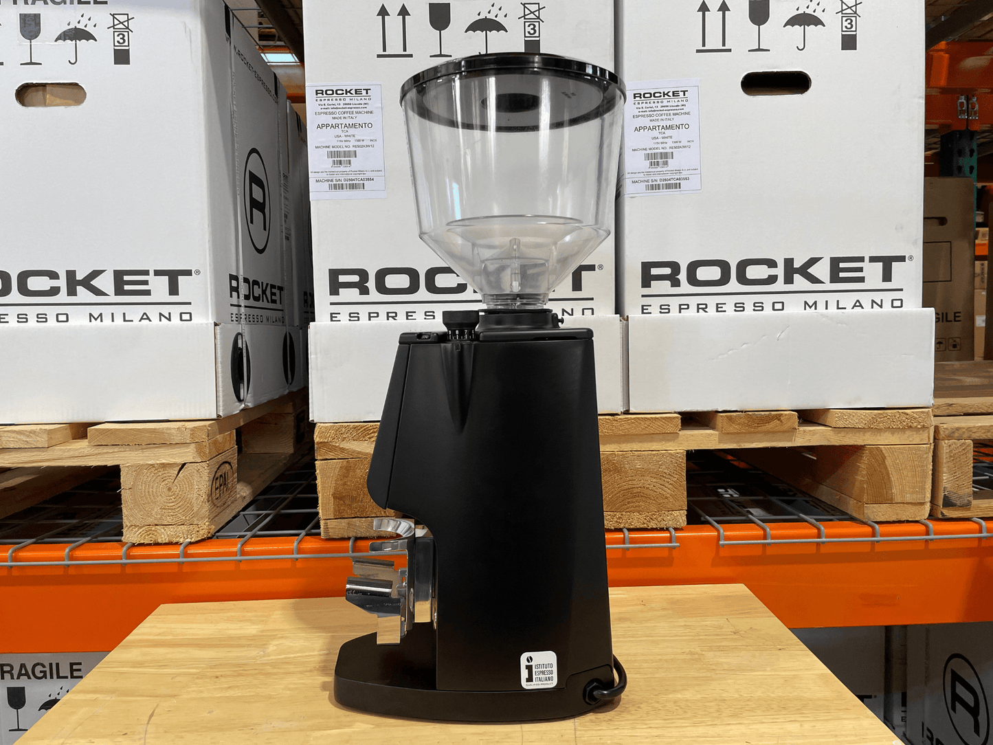 Atom W 65 Tall Hopper Black (Demo)