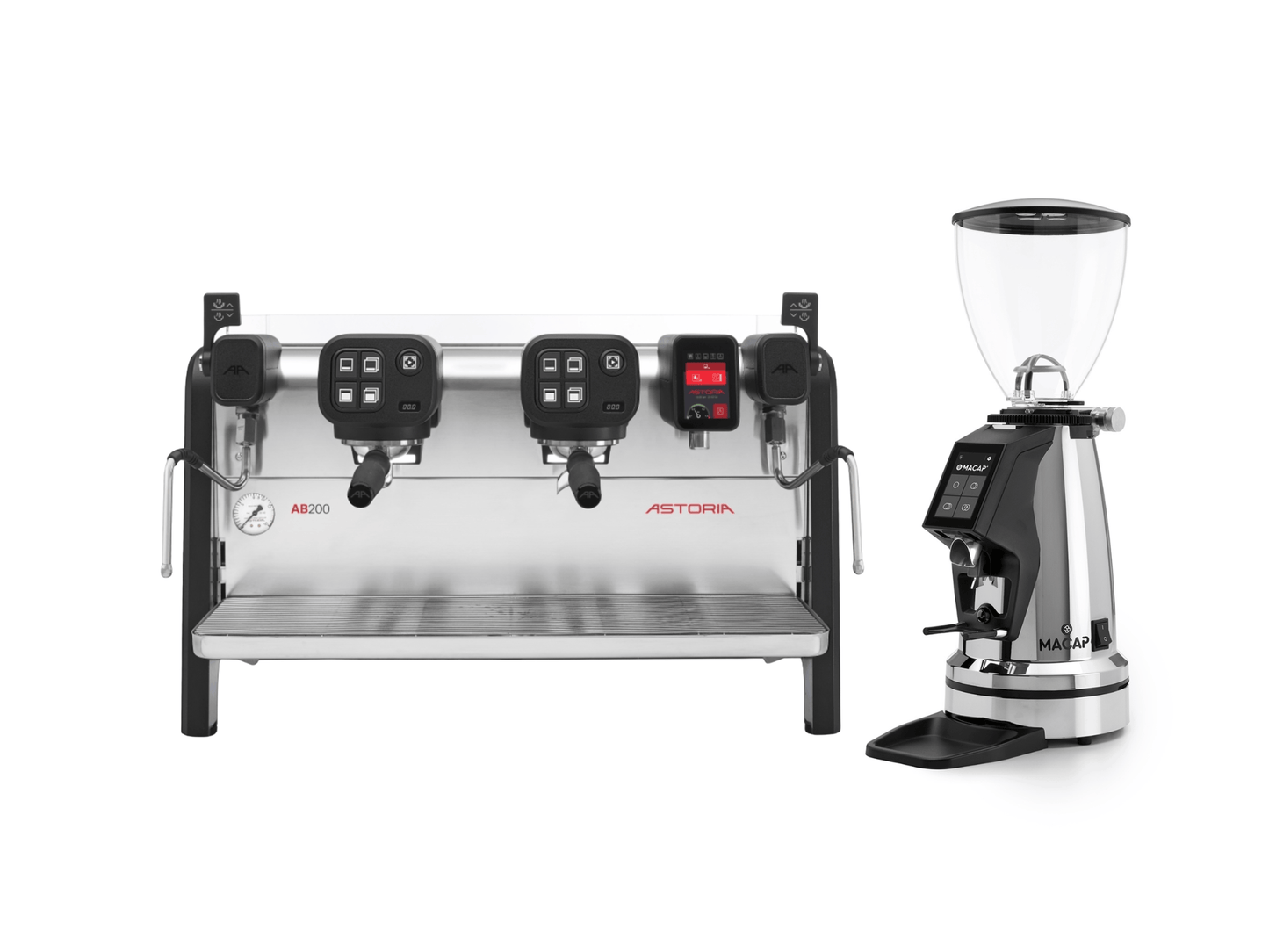 Astoria AB200 Autosteam + Macap Supra / MI40 Luxe Bundle