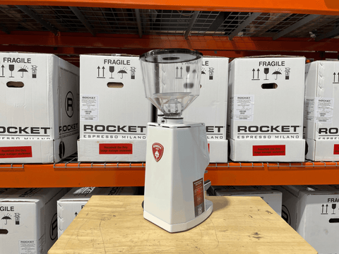 Eureka Atom W 65 Diamond Inside White Tall Hopper (Open Box)