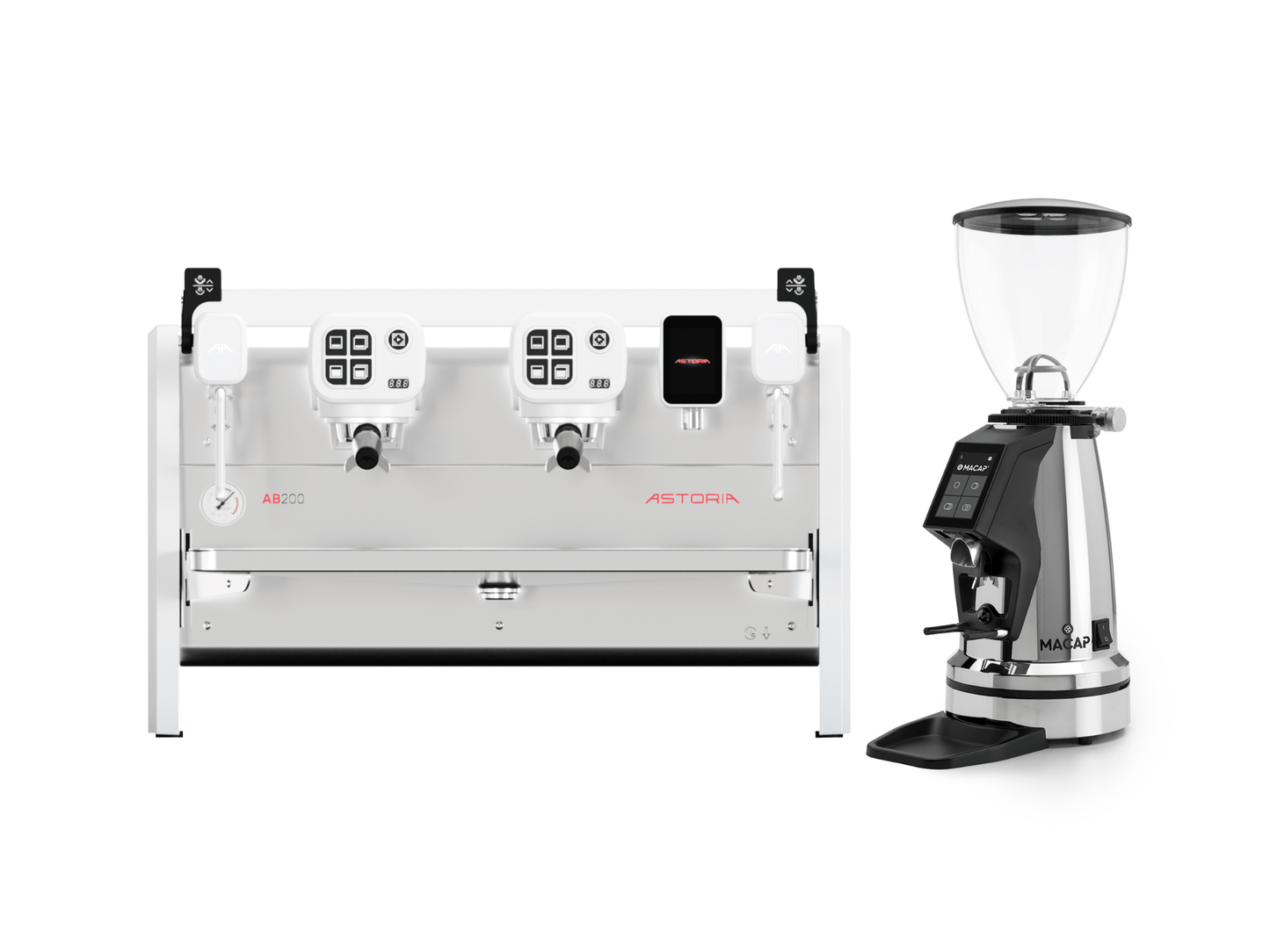 Astoria AB200 Autosteam + Macap Supra / MI40 Luxe Bundle