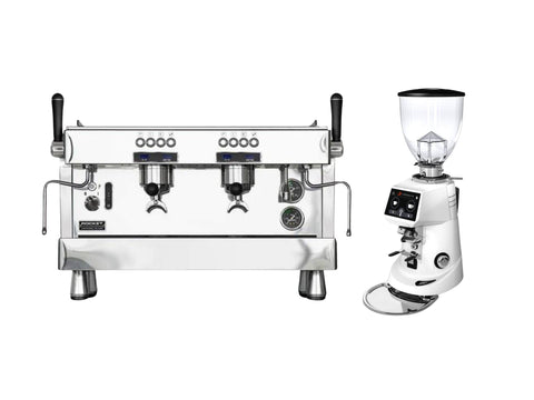 Rocket R9 Commercial Espresso Machine + Fiorenzato F64 Evo Coffee Grinder Bundle | Pro Coffee Gear