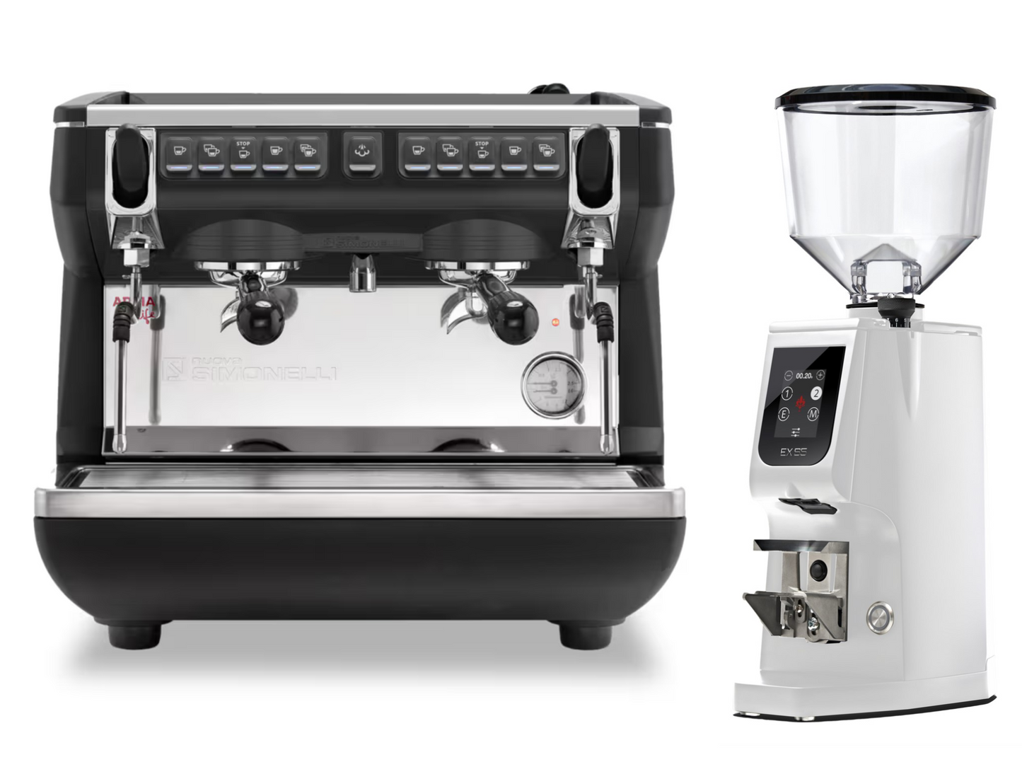 Nuova Simonelli Appia Life Compact + MI40 Touch / Atom Excellence 65 Bundle | Pro Coffee Gear