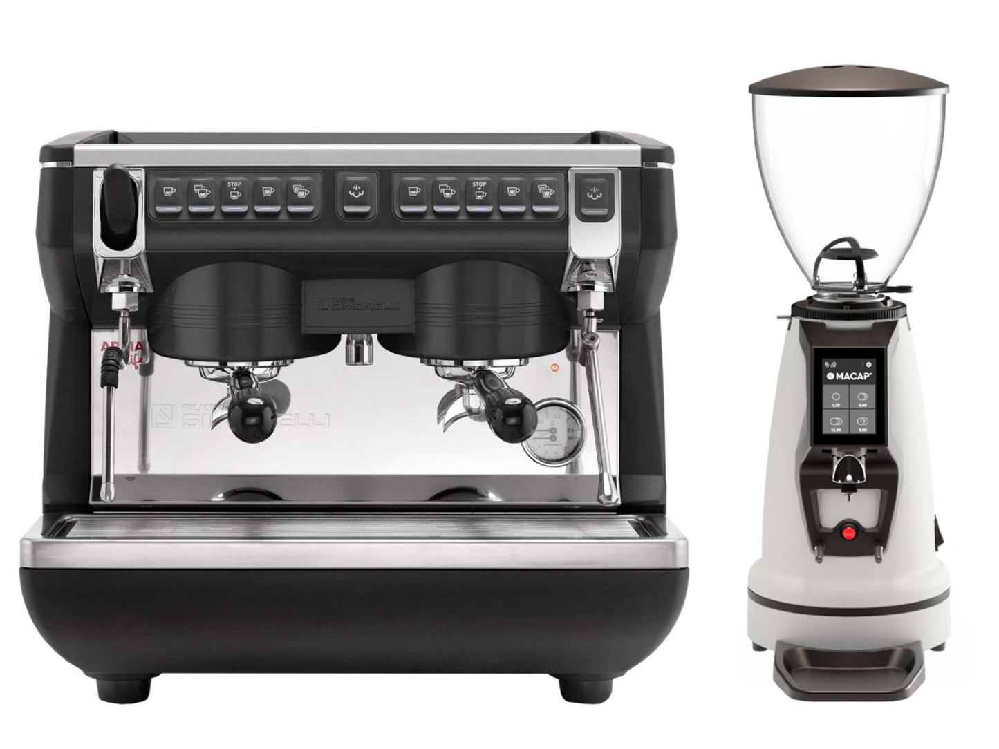 Nuova Simonelli Appia Life Compact + MI40 Touch / Atom Excellence 65 Bundle | Pro Coffee Gear