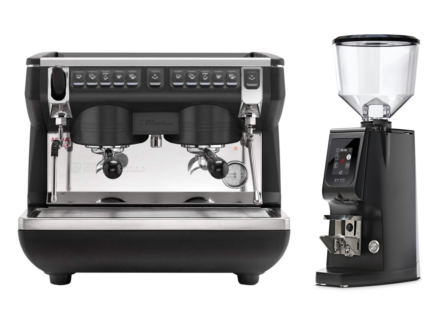 Nuova Simonelli Appia Life Compact + MI40 Touch / Atom Excellence 65 Bundle | Pro Coffee Gear