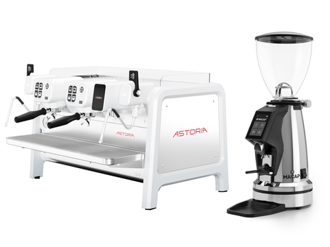 Astoria AB200 Autosteam + Macap Supra / MI40 Luxe Bundle