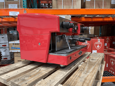 WEGA ATLAS 2 GROUP ESPRESSO MACHINE RED - (renewed)