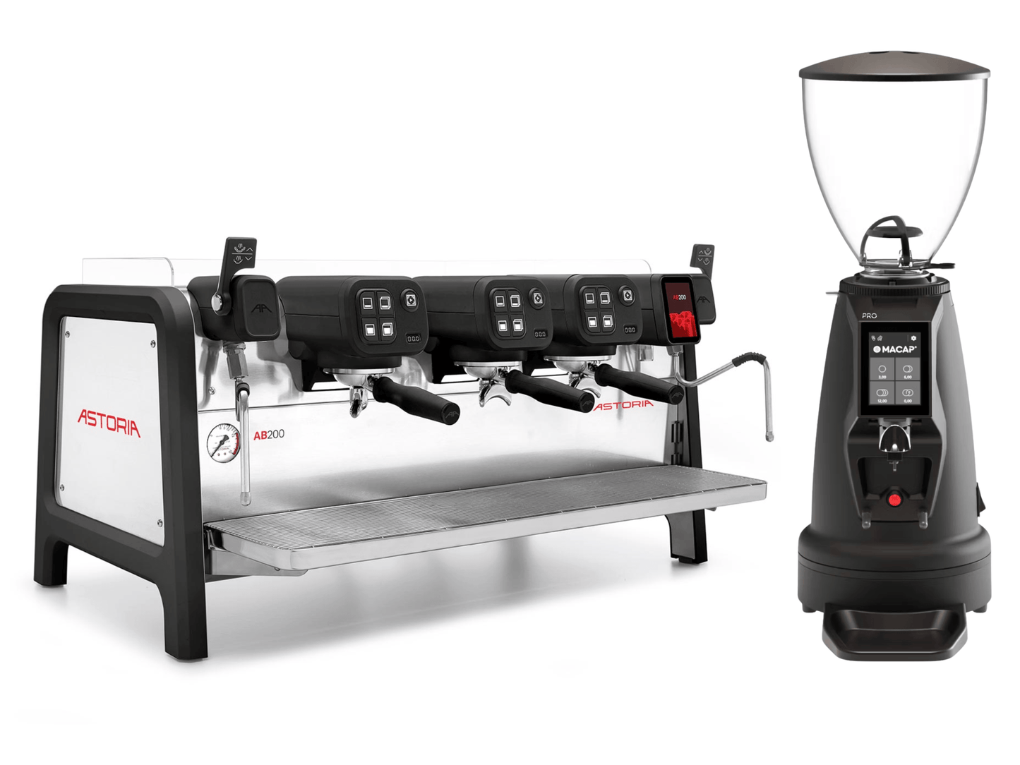 Astoria AB200 Autosteam + Macap Supra / MI40 Pro Bundle