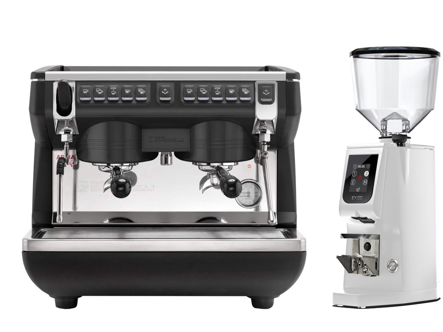 Nuova Simonelli Appia Life Compact + MI40 Touch / Atom Excellence 65 Bundle | Pro Coffee Gear