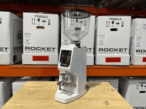 Eureka Atom W 65 Diamond Inside White Tall Hopper (Open Box)