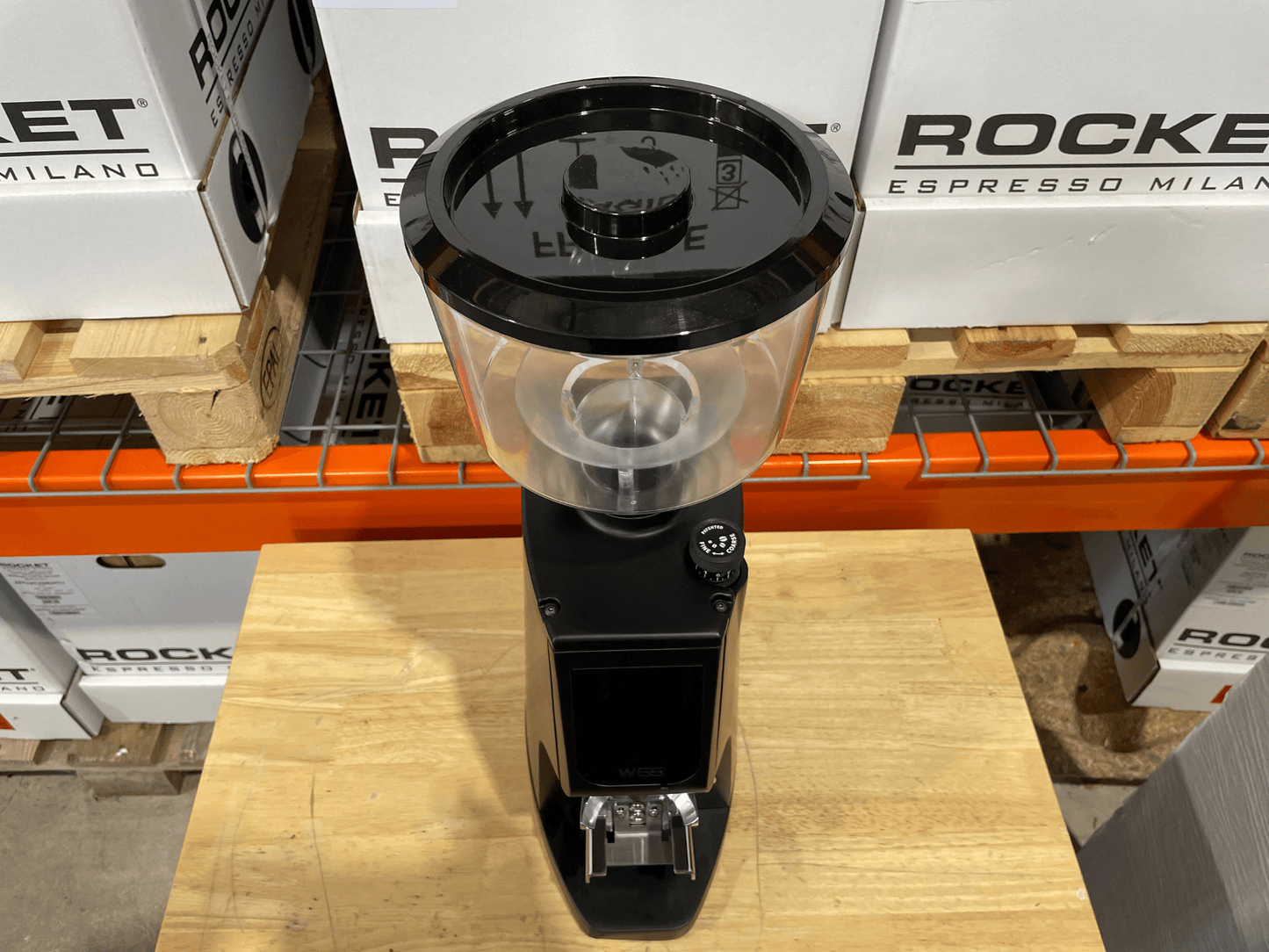 Atom W 65 Tall Hopper Black (Demo)