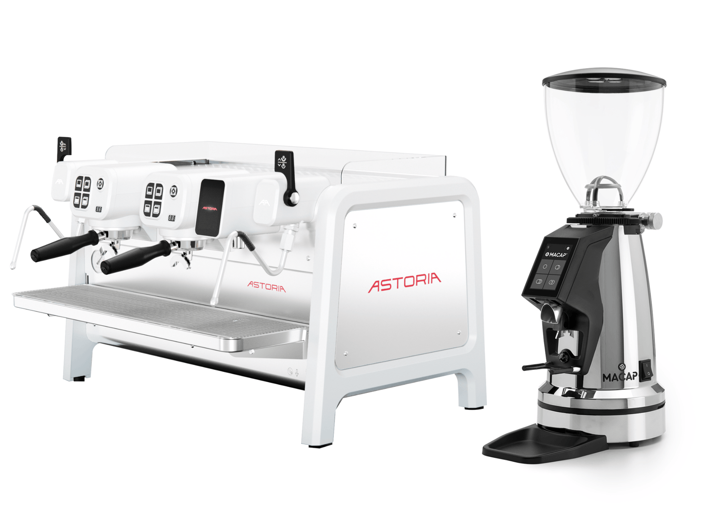 Astoria AB200 Autosteam + Macap Supra / MI40 Luxe Bundle