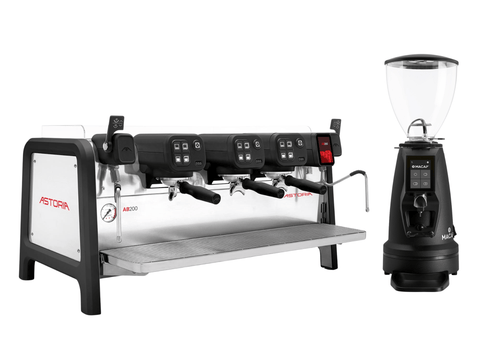 Astoria AB200 Autosteam + Macap Supra / MI40 Luxe Bundle