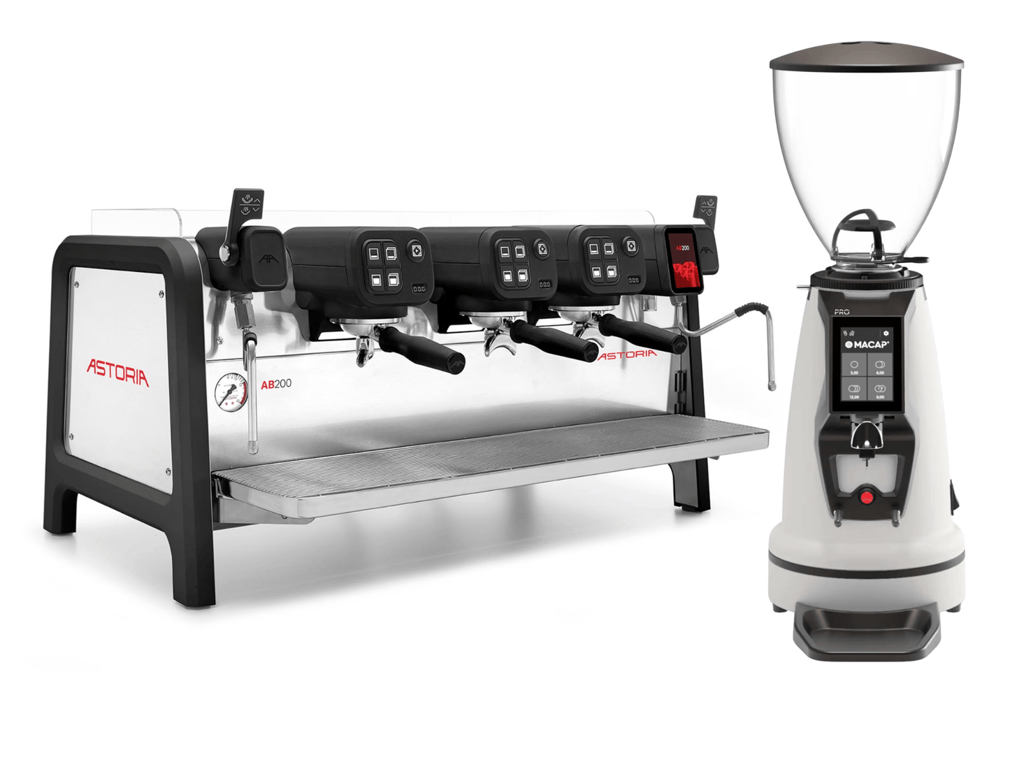 Astoria AB200 Autosteam + Macap Supra / MI40 Pro Bundle