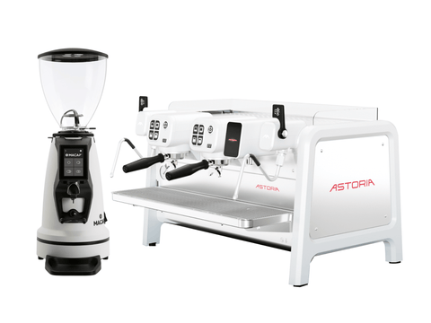 Astoria AB200 Autosteam + Macap Supra / MI40 Luxe Bundle