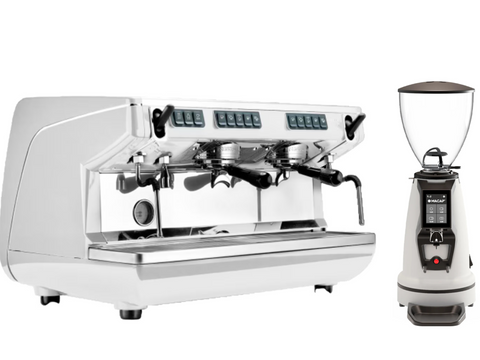 Nuova Simonelli Appia Life + MI40 Touch / Atom Excellence 65 Bundle