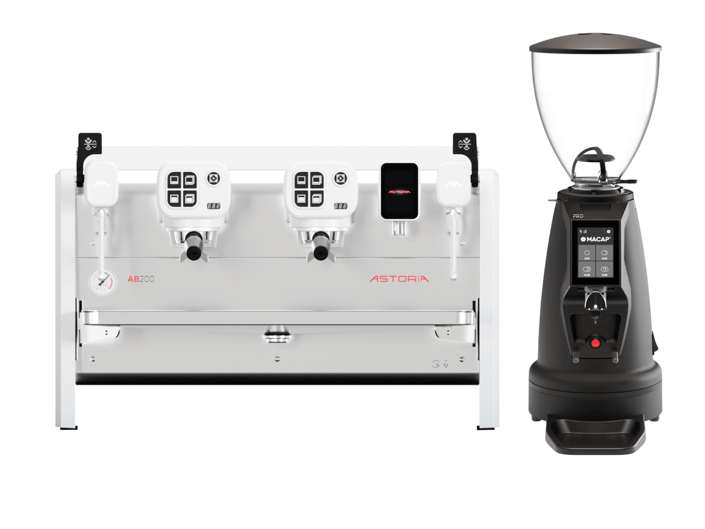 Astoria AB200 Autosteam + Macap Supra / MI40 Pro Bundle