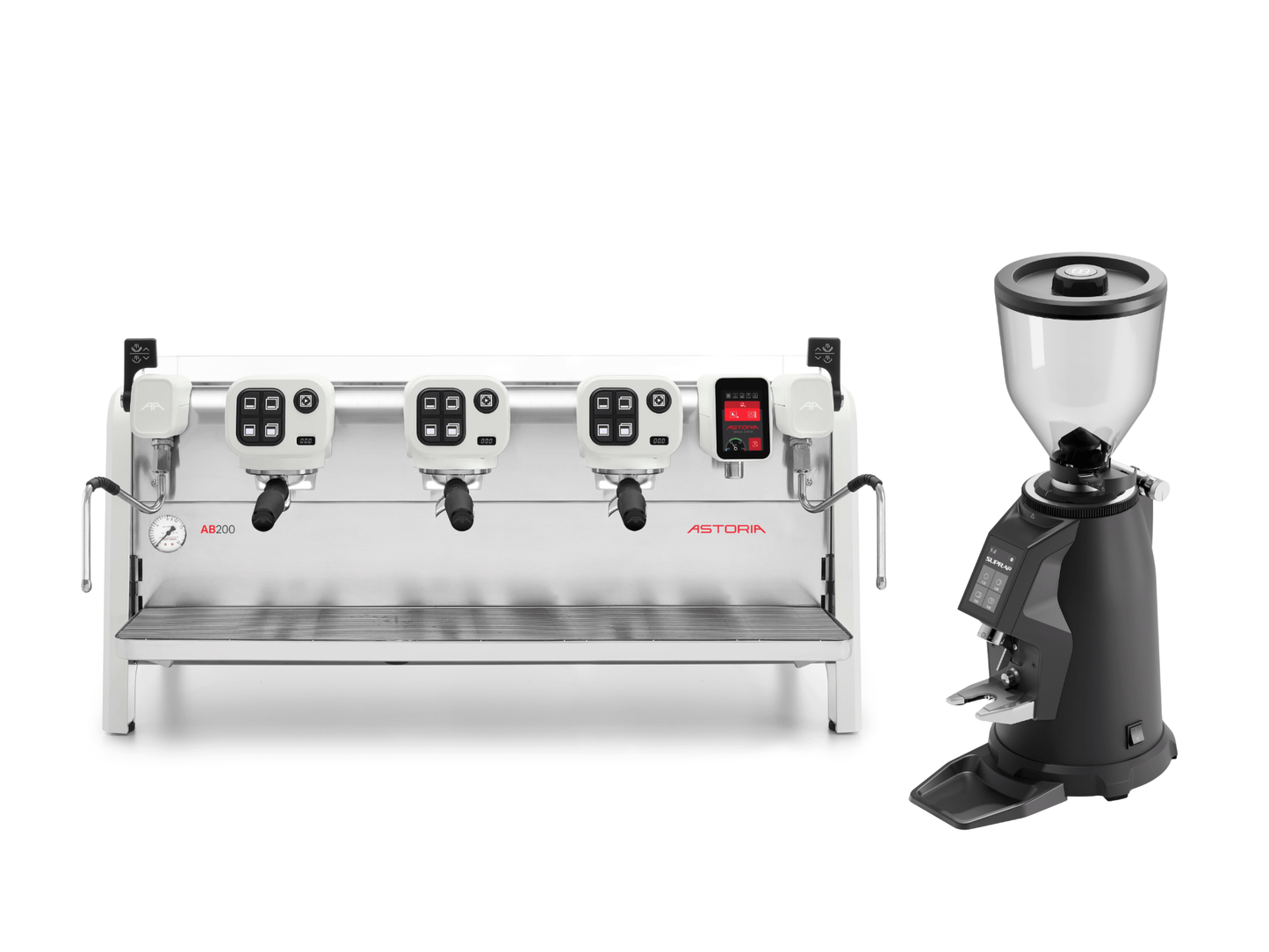 Astoria AB200 Autosteam + Macap Supra / MI40 Luxe Bundle