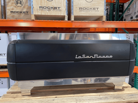 La San Marco 80E 3 Group Black Commercial Renewed Espresso Machine | Pro Coffee Gear