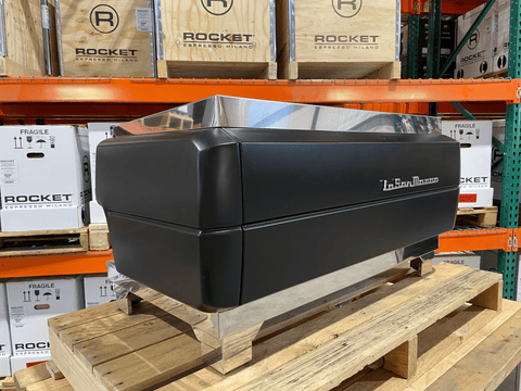 La San Marco 80E 3 Group Black Commercial Renewed Espresso Machine | Pro Coffee Gear