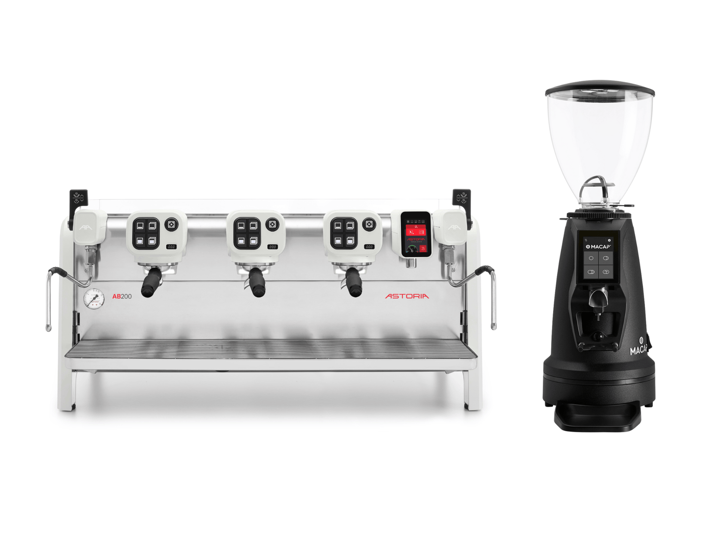 Astoria AB200 Autosteam + Macap Supra / MI40 Luxe Bundle