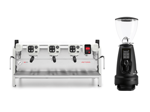 Astoria AB200 Autosteam + Macap Supra / MI40 Luxe Bundle