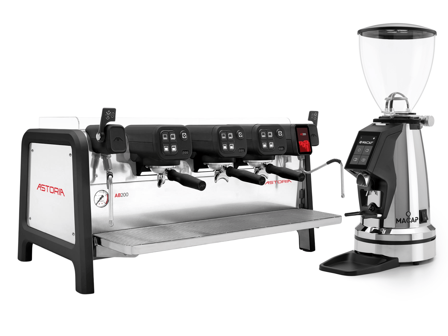 Astoria AB200 Autosteam + Macap Supra / MI40 Luxe Bundle