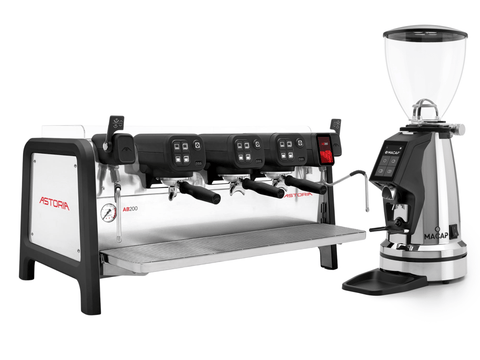 Astoria AB200 Autosteam + Macap Supra / MI40 Luxe Bundle