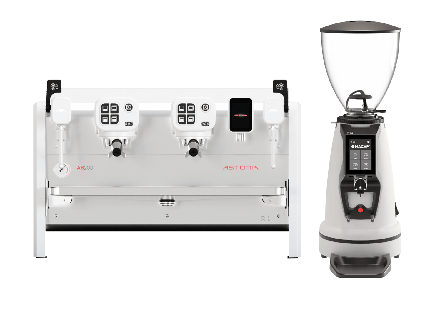 Astoria AB200 Autosteam + Macap Supra / MI40 Pro Bundle