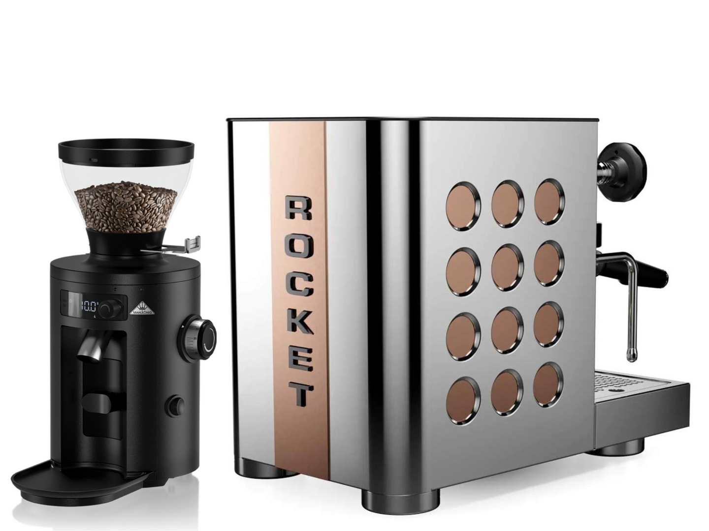 Rocket APPARTAMENTO TCA Espresso machine + Mahlkonig X54 Grinder BUNDLE | Pro Coffee Gear