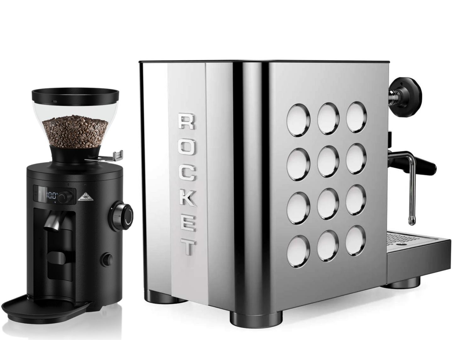 Rocket APPARTAMENTO TCA Espresso machine + Mahlkonig X54 Grinder BUNDLE | Pro Coffee Gear