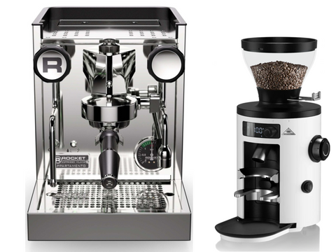 Rocket APPARTAMENTO TCA Espresso machine + Mahlkonig X54 Grinder BUNDLE | Pro Coffee Gear