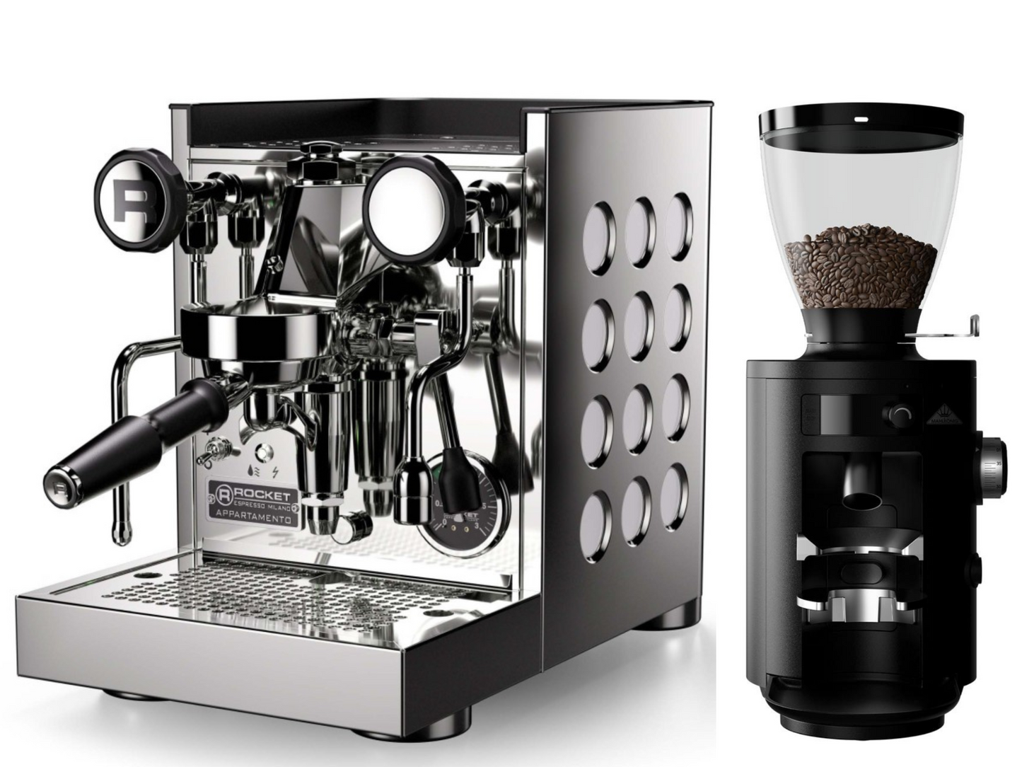 Rocket APPARTAMENTO TCA Espresso machine + Mahlkonig X54 Grinder BUNDLE | Pro Coffee Gear