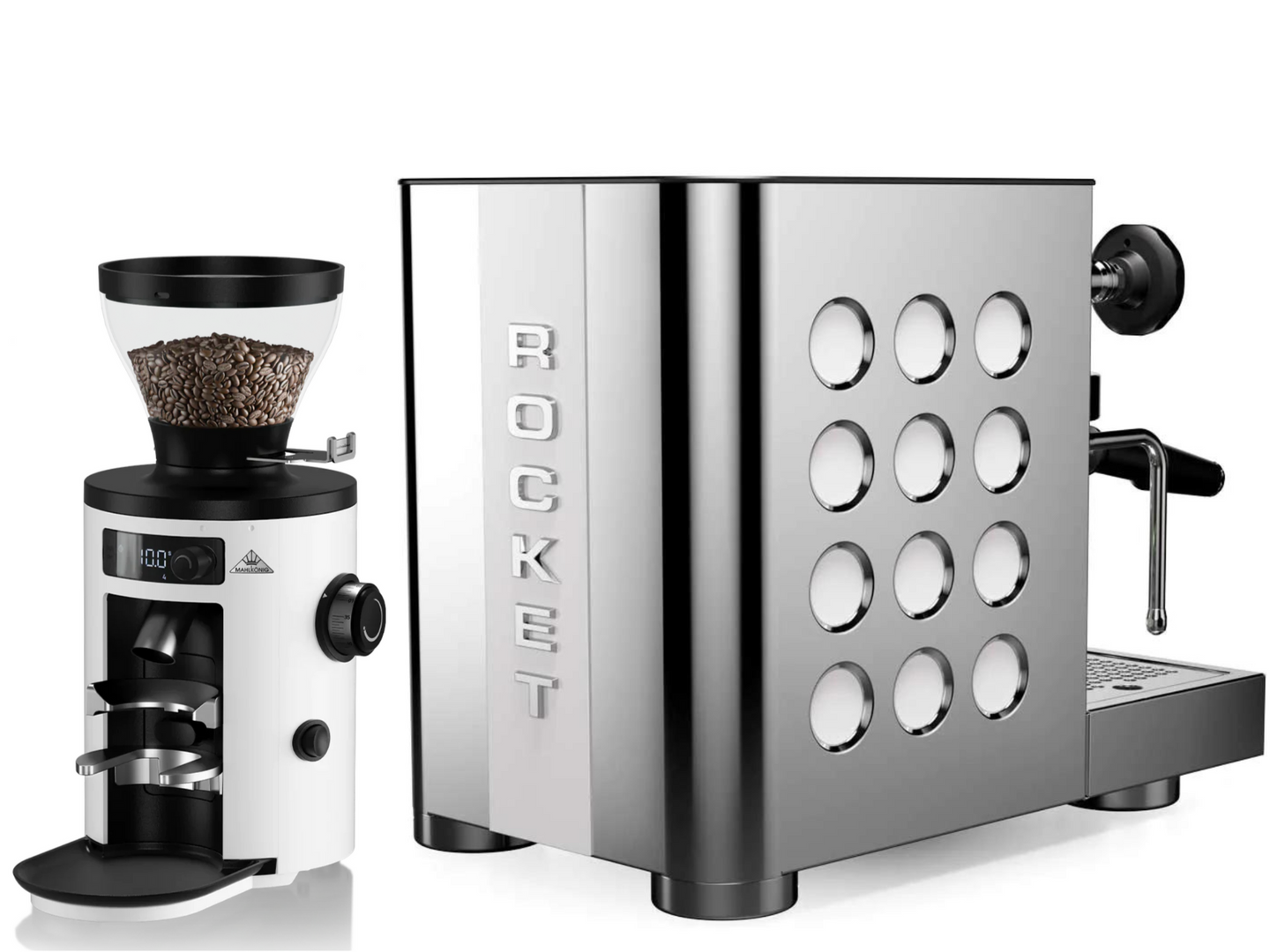 Rocket APPARTAMENTO TCA Espresso machine + Mahlkonig X54 Grinder BUNDLE | Pro Coffee Gear