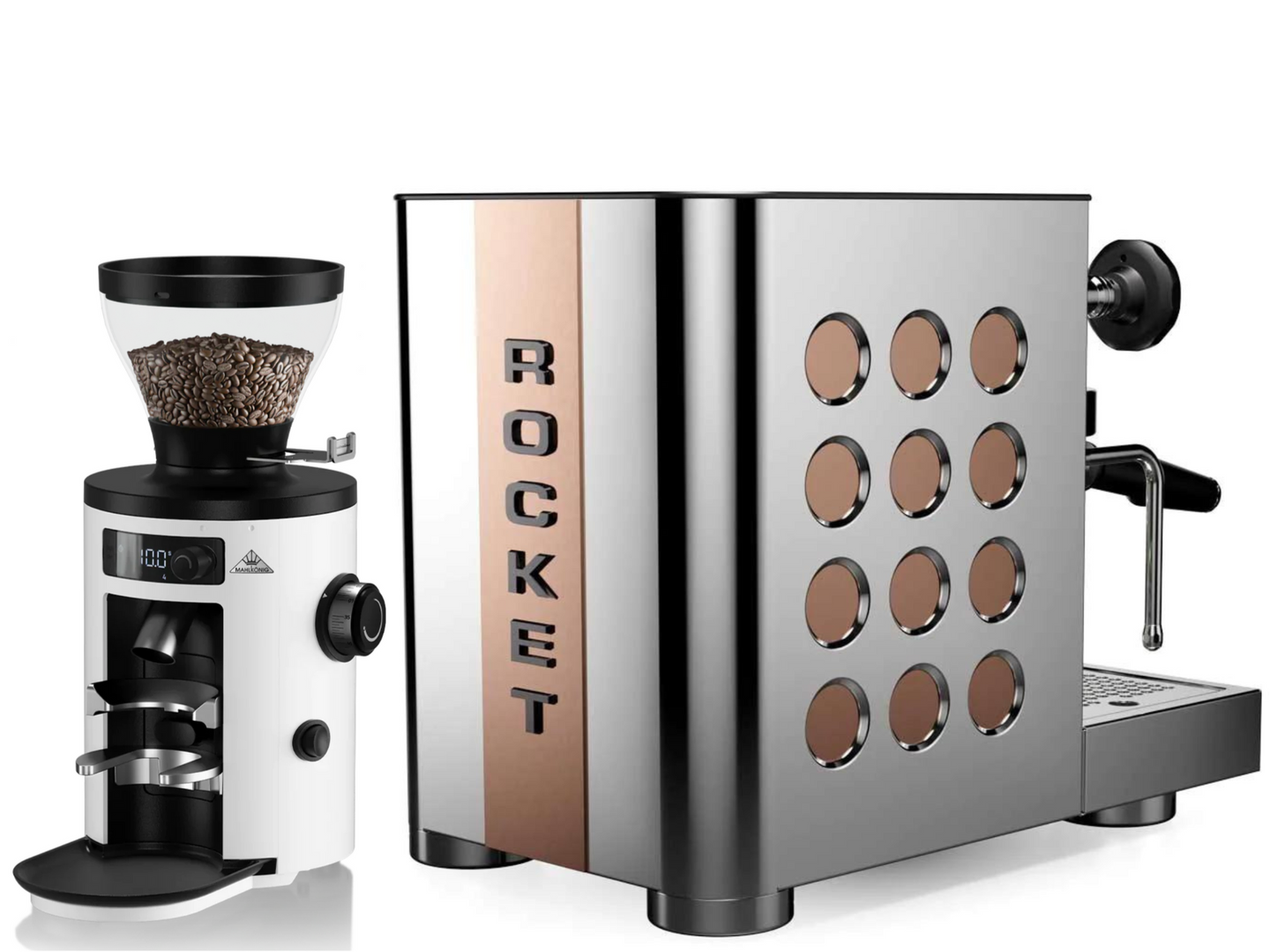 Rocket APPARTAMENTO TCA Espresso machine + Mahlkonig X54 Grinder BUNDLE | Pro Coffee Gear