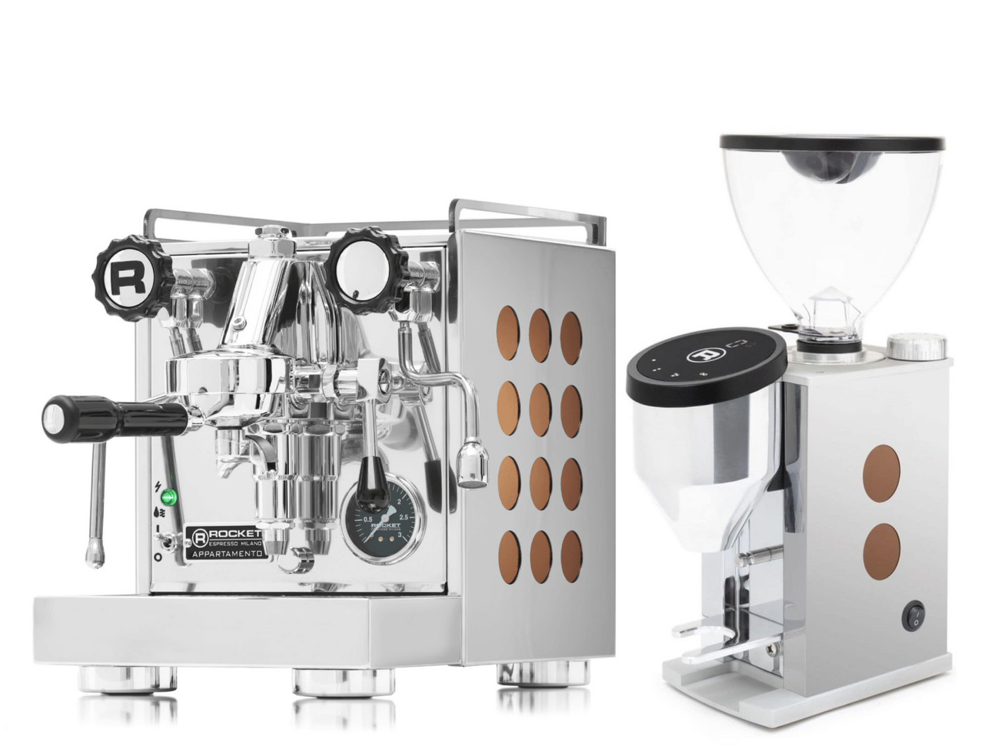 ROCKET APPARTAMENTO Espresso Machine + FAUSTINO 3.1  Grinder BUNDLE | Pro Coffee Gear