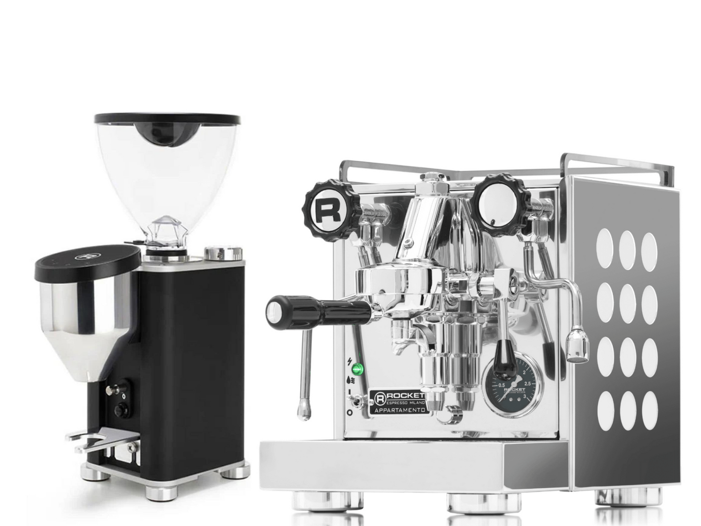 ROCKET APPARTAMENTO Espresso Machine + GIANNINO Grinder BUNDLE | Pro Coffee Gear