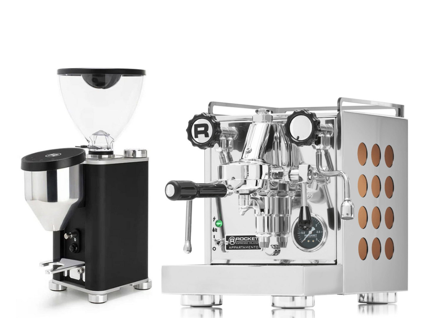 ROCKET APPARTAMENTO Espresso Machine + GIANNINO Grinder BUNDLE | Pro Coffee Gear