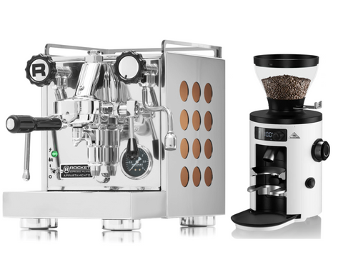 Rocket APPARTAMENTO Espresso Machine + Mahlkonig X54 Grinder BUNDLE | Pro Coffee Gear