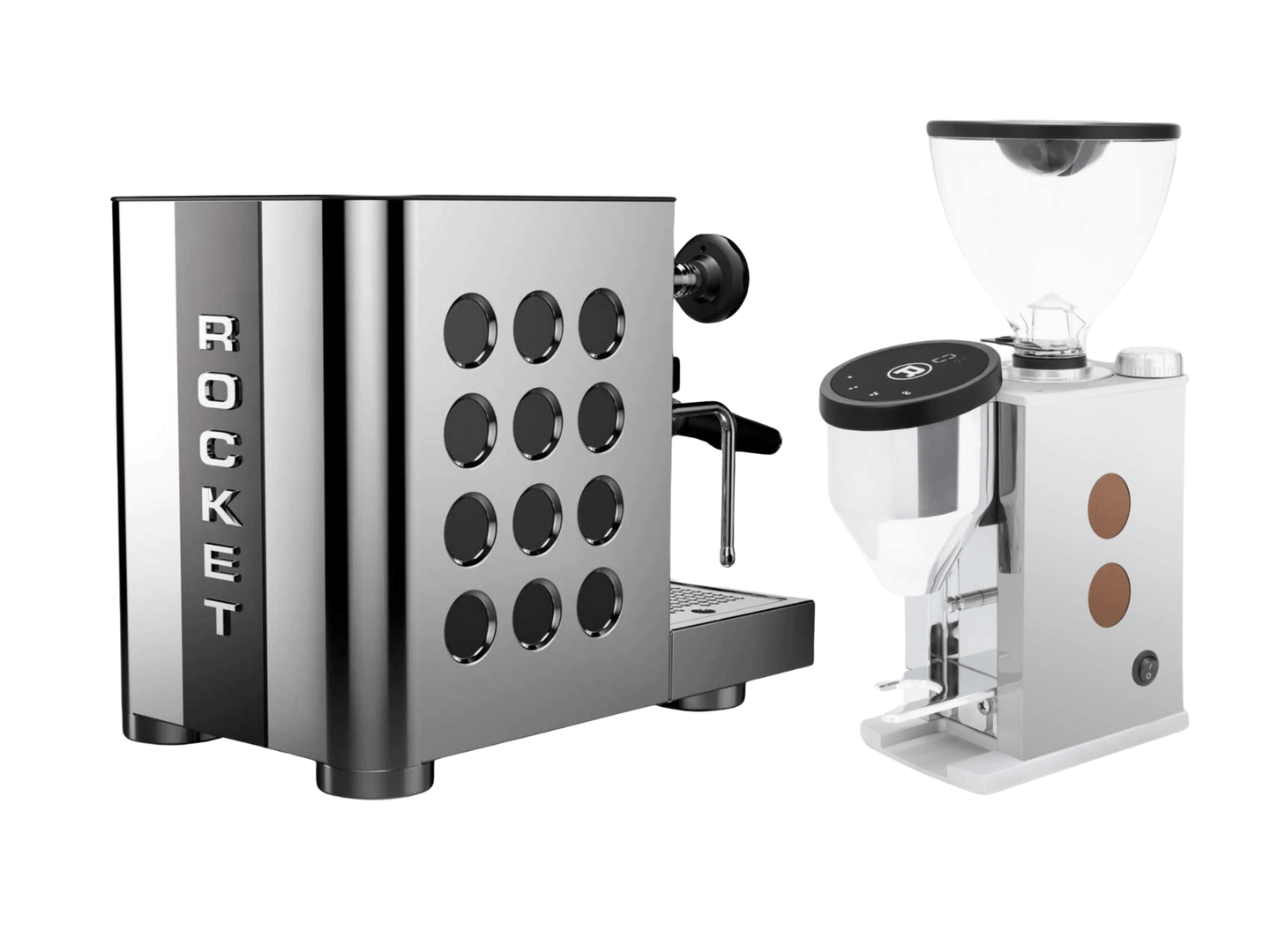 Rocket Appartamento TCA Espresso Machine + Faustino Grinder - Pro Coffee Gear