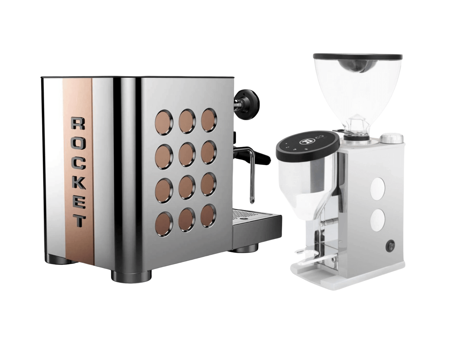 Rocket Appartamento TCA Espresso Machine + Faustino Grinder - Pro Coffee Gear