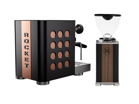 Rocket Appartamento TCA Espresso Machine + Giannino Grinder - Pro Coffee Gear