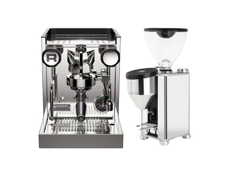 Rocket Appartamento TCA Espresso Machine + Giannino Grinder - Pro Coffee Gear