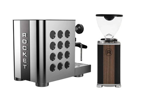 Rocket Appartamento TCA Espresso Machine + Giannino Grinder - Pro Coffee Gear