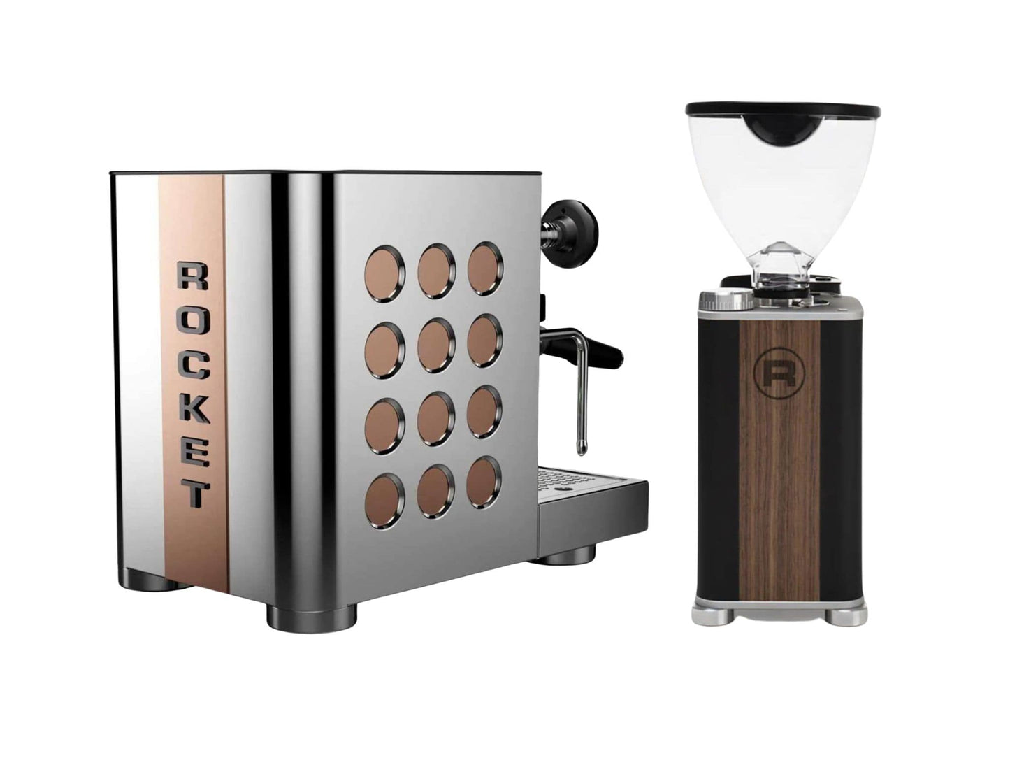 Rocket Appartamento TCA Espresso Machine + Giannino Grinder - Pro Coffee Gear