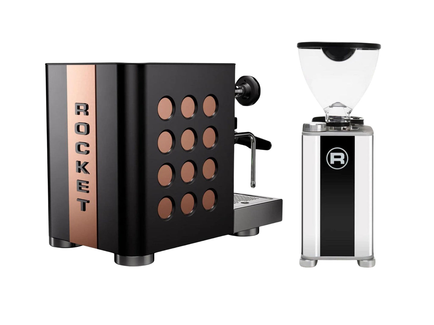 Rocket Appartamento TCA Espresso Machine + Giannino Grinder - Pro Coffee Gear